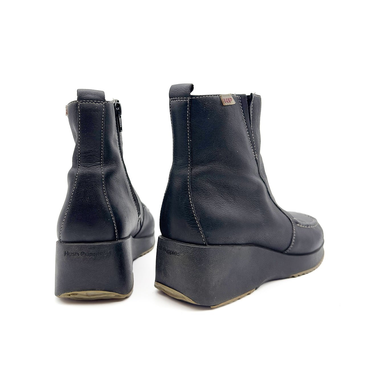 Black Ankle Boot - Hush Puppies - MISHMASH