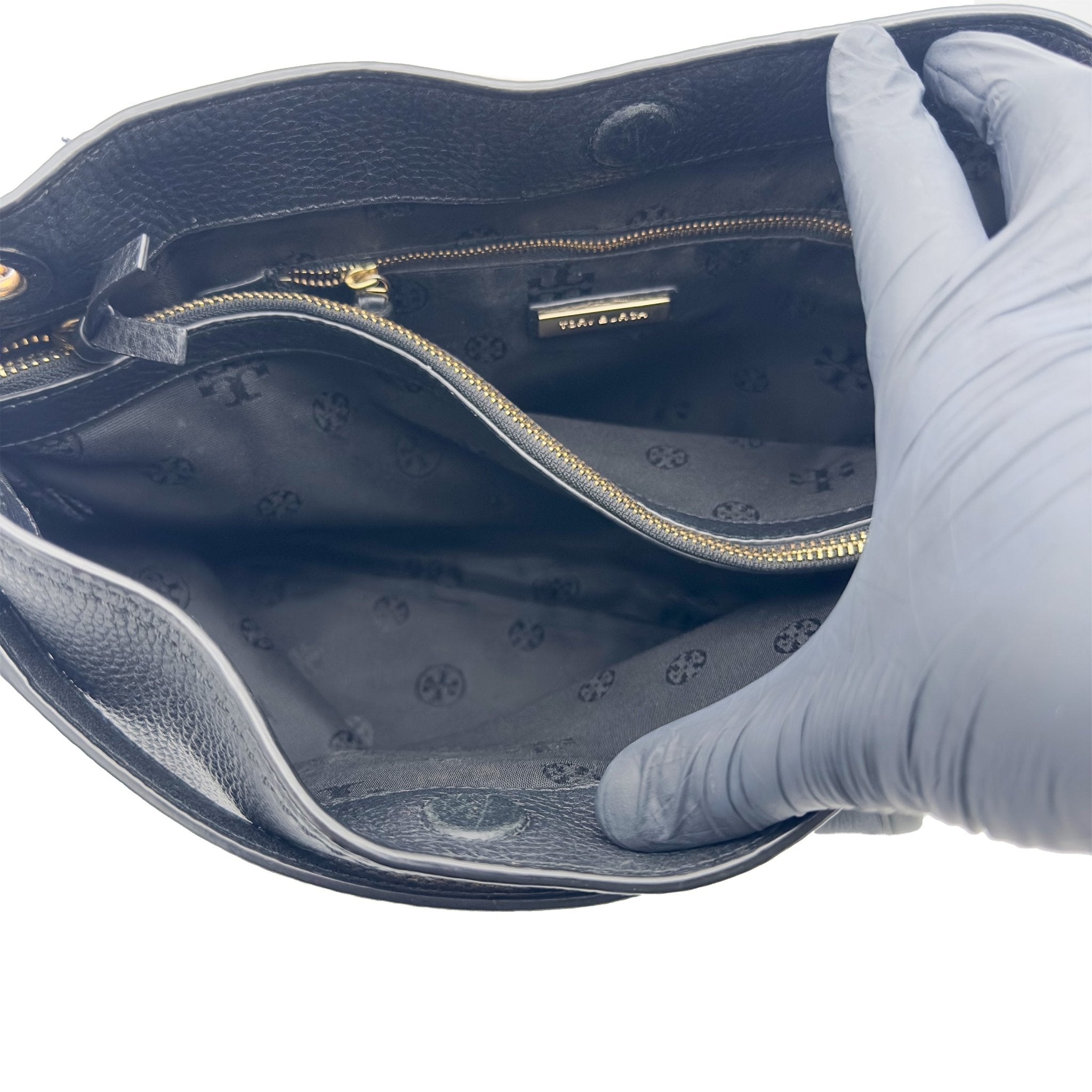 Britten Slouchy Tote Bag - Tory Burch - MISHMASH