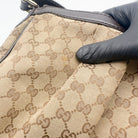 Canvas Sukey Shoulder Bag - Gucci - MISHMASH