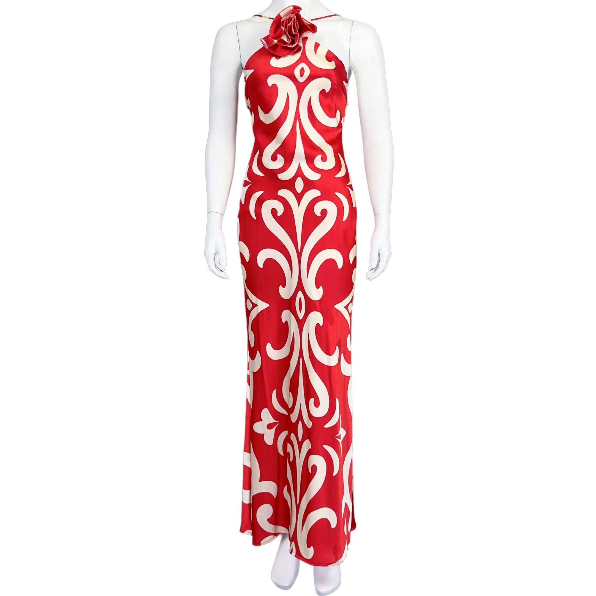 mango red and white dress MANGO red black and white striped midi dress with