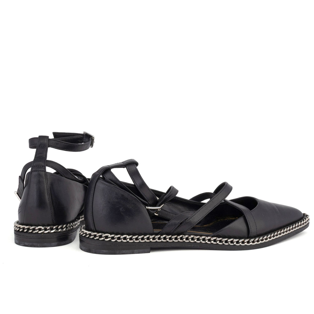 Chain-Trimmed Laced - LANVIN - MISHMASH