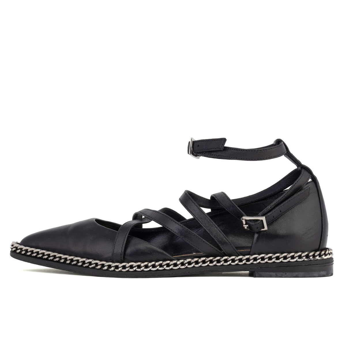 Chain-Trimmed Laced - LANVIN - MISHMASH