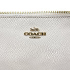 Crossgrain Leather Wristlet - COACH - MISHMASH