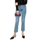 Dauphine Leather Zip - Around - DOLCE & GABBANA - MISHMASH