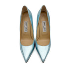 Foil Leather Pointed Toe Pumps - JIMMY CHOO - MISHMASH