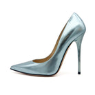 Foil Leather Pointed Toe Pumps - JIMMY CHOO - MISHMASH