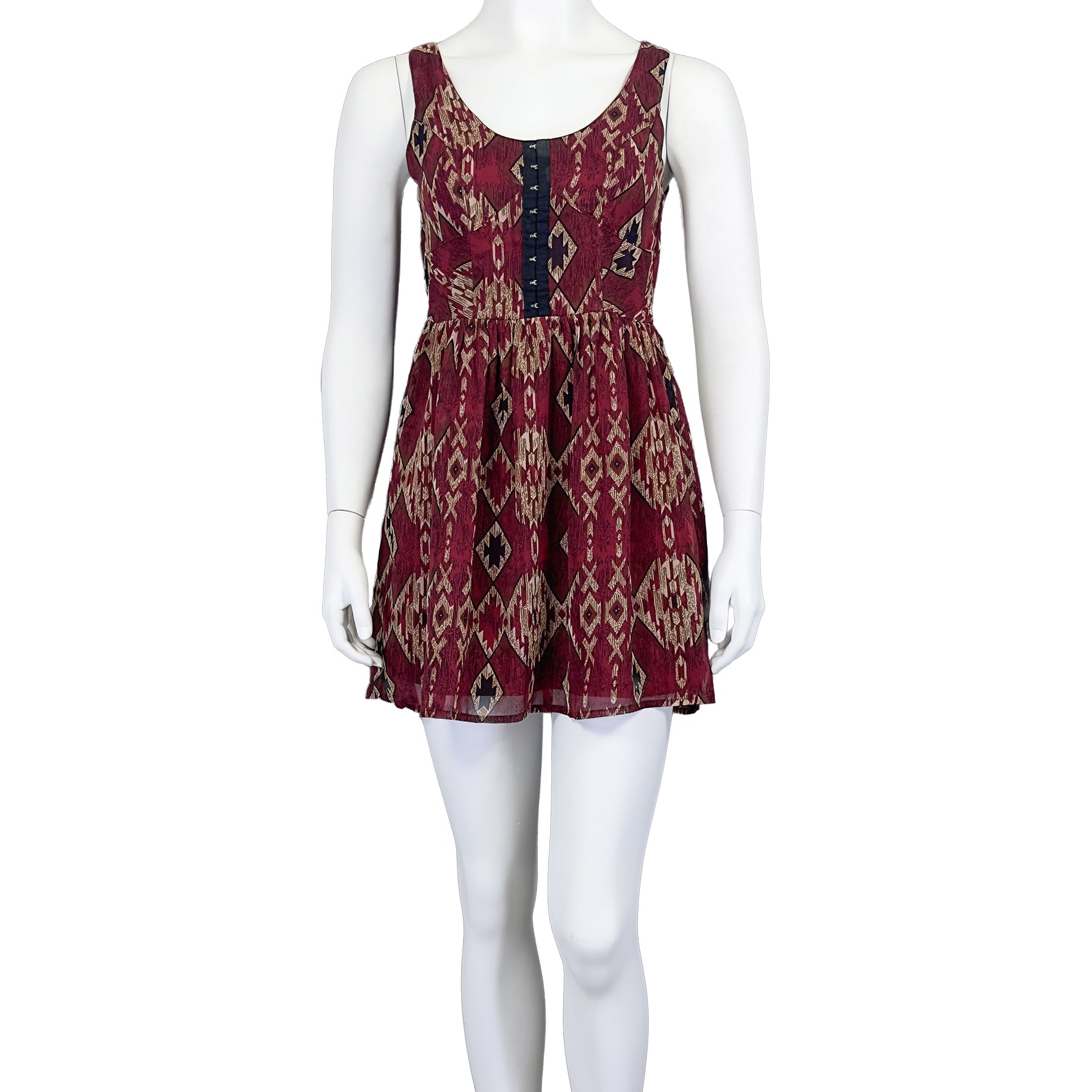 linen mini dress with sleeves Floral Print Linen Mini Dress With Puff Sleeves – Velvet House