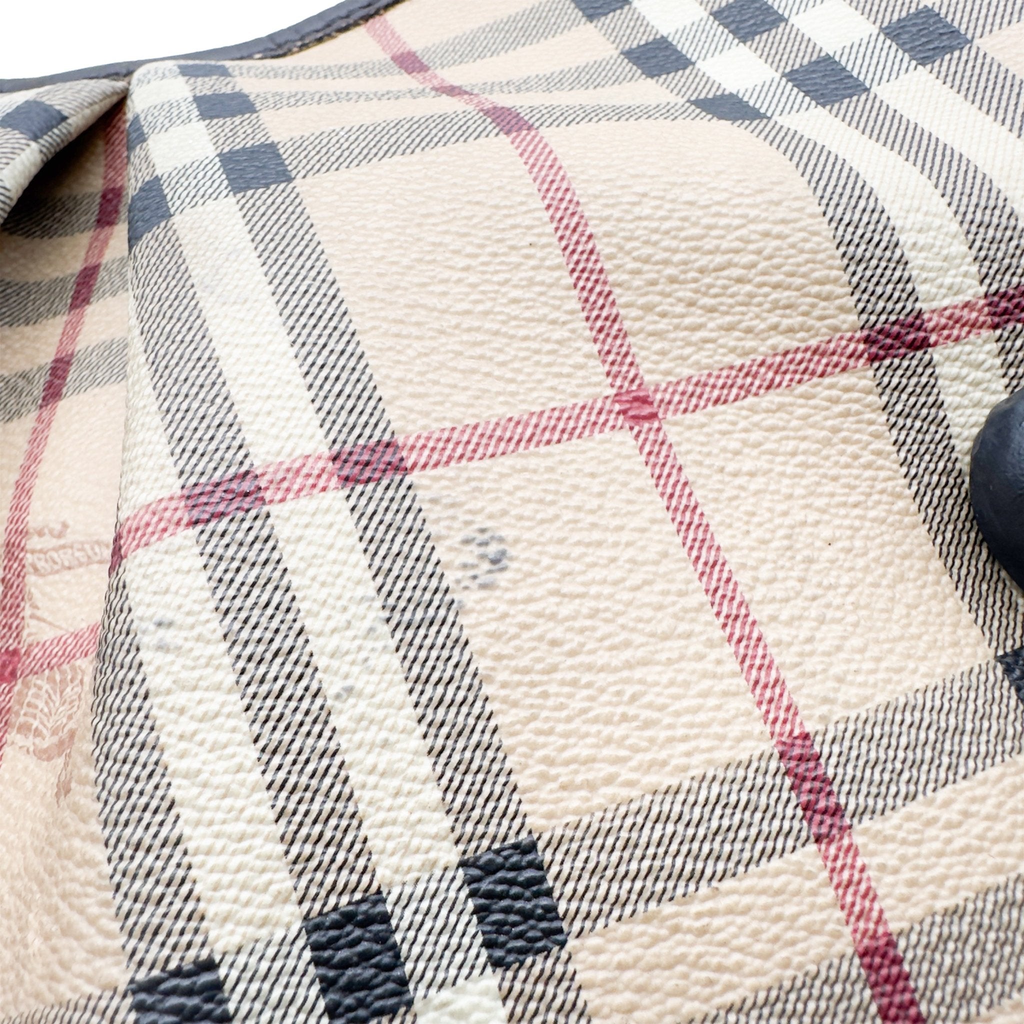 Haymarket Check Canvas - BURBERRY - MISHMASH