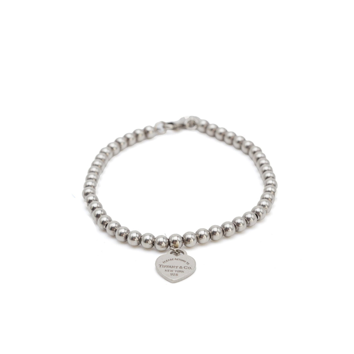 Heart Tag Bead Bracelet - TIFFANY & CO. - MISHMASH