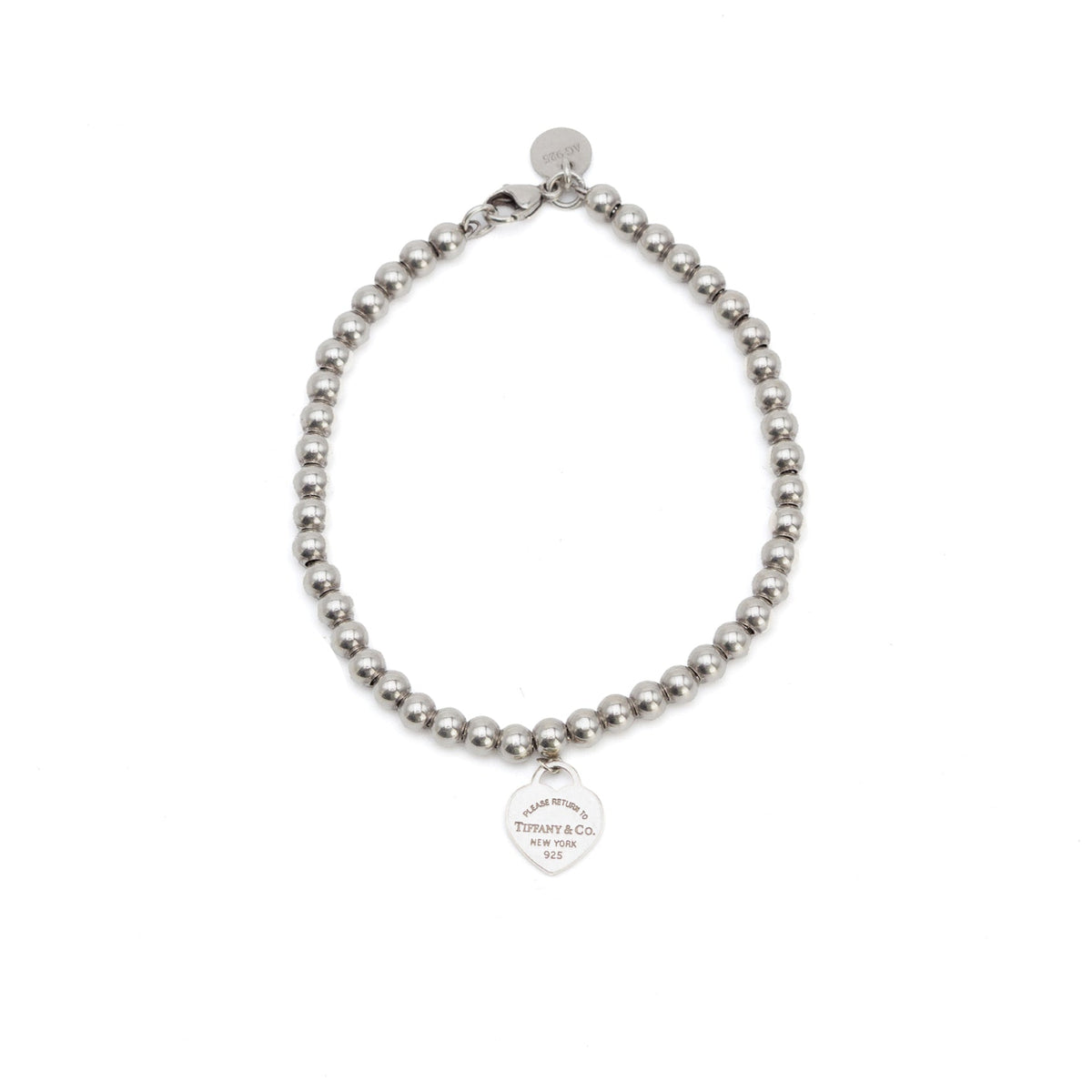 Heart Tag Bead Bracelet - TIFFANY & CO. - MISHMASH