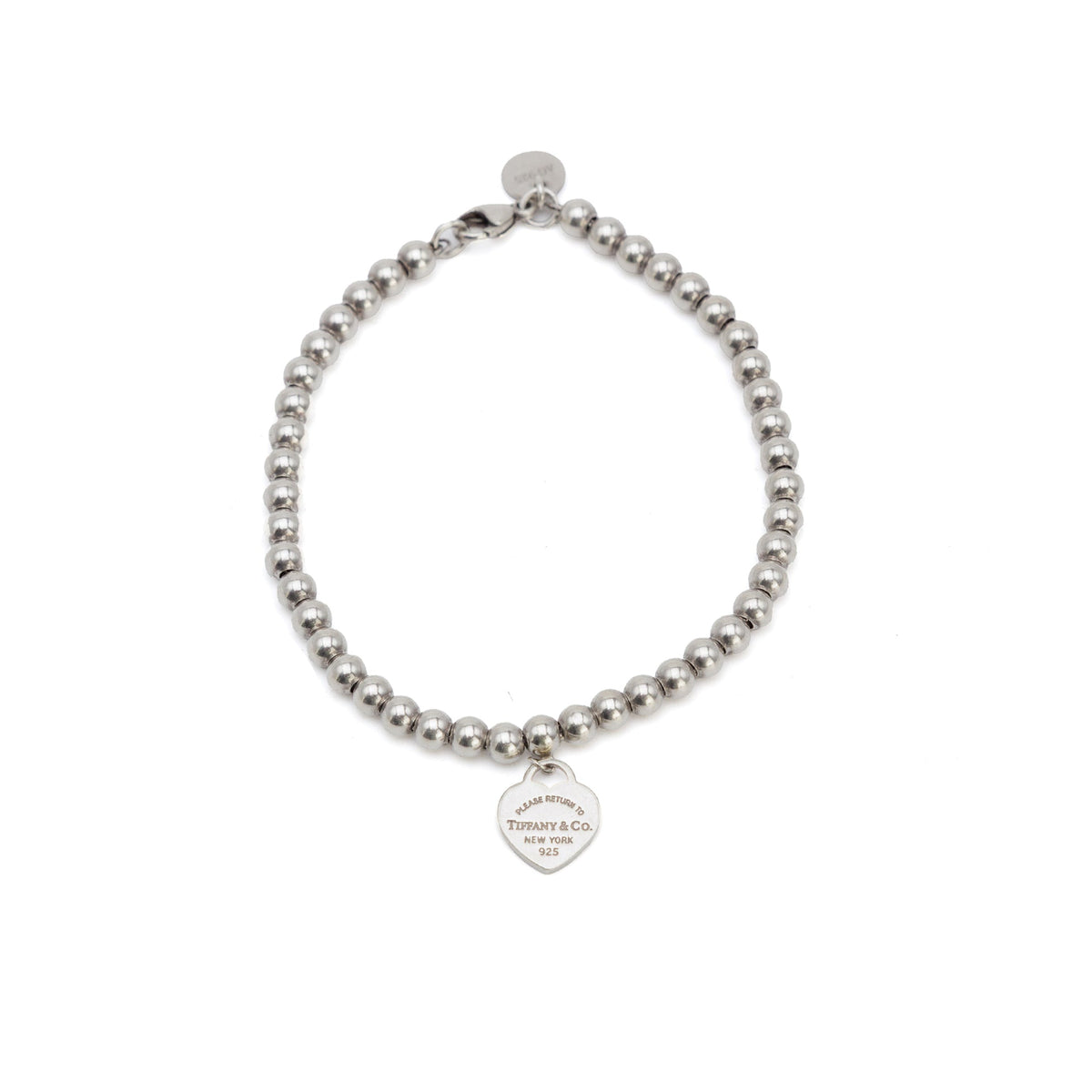 Heart Tag Bead Bracelet - TIFFANY & CO. - MISHMASH