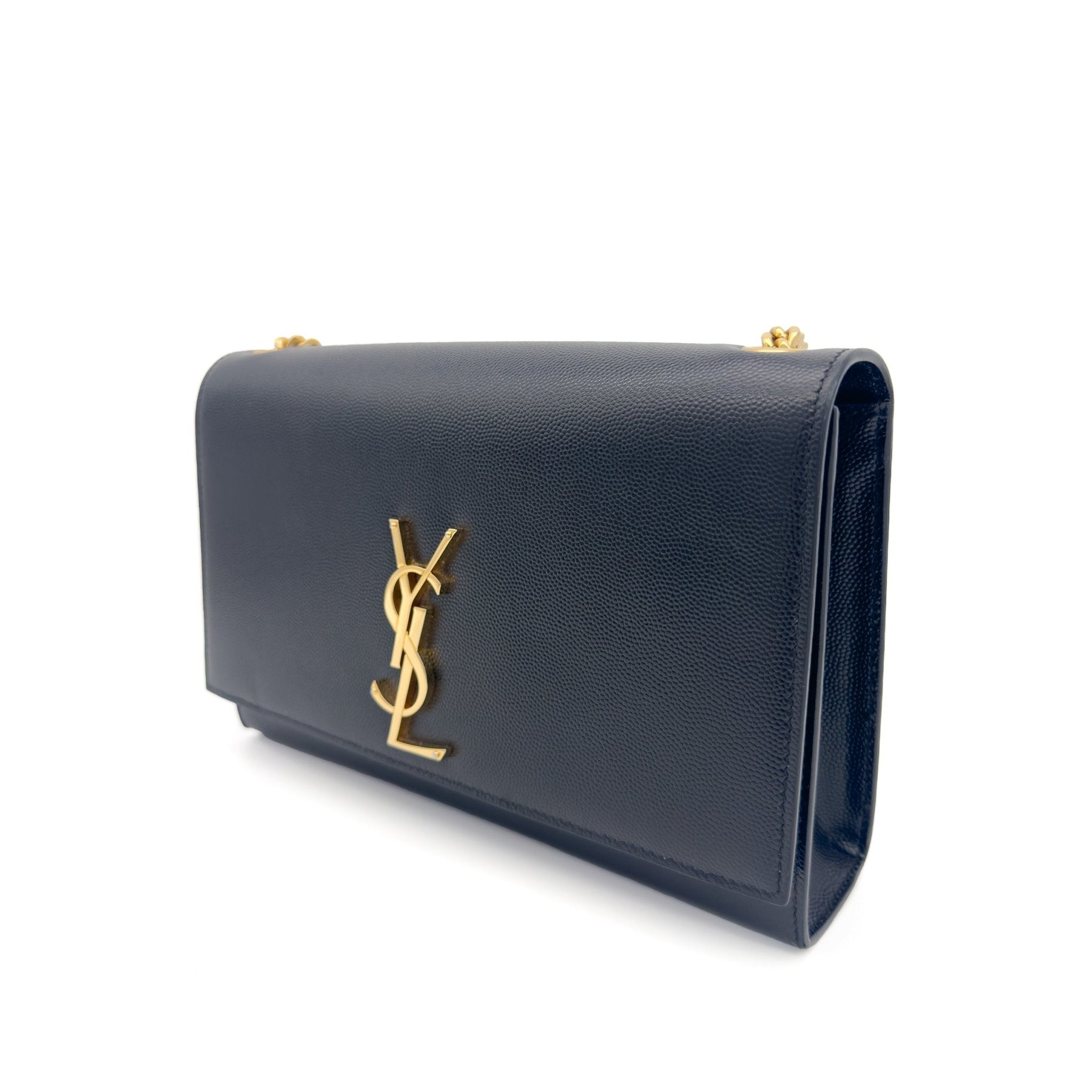 Kate Small In Grain De Poudre Embossed Leather - Saint Laurent - MISHMASH