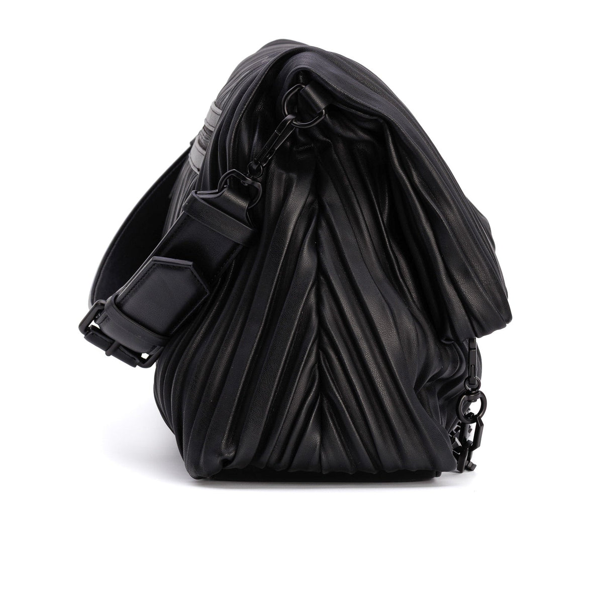 K/Kushion Pleated Folded Tote - KARL LAGERFELD - MISHMASH