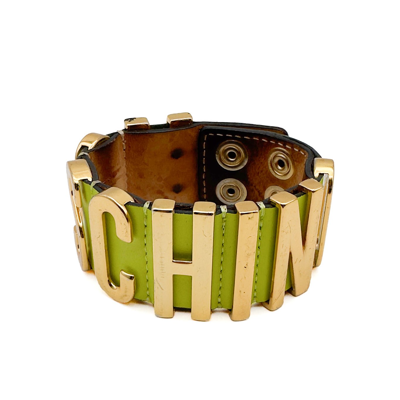 Leather Bracelet - MOSCHINO - MISHMASH