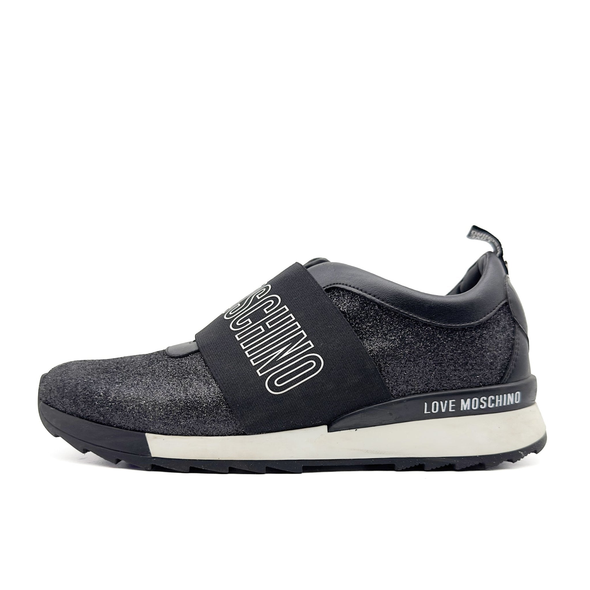 Logo Strap Sneakers - LOVE MOSCHINO - MISHMASH