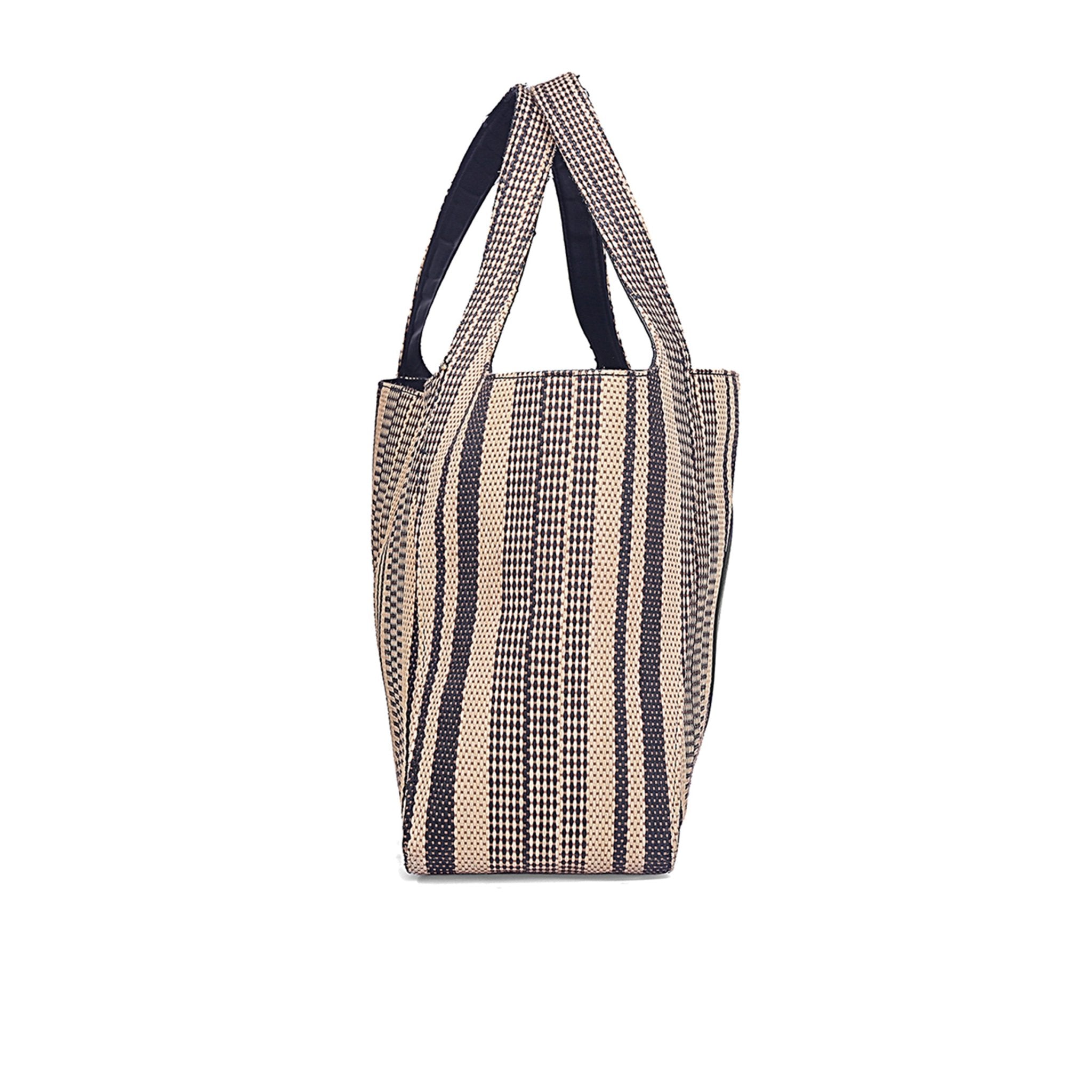 Logo Stripe Tote Bag - STELLA MCCARTNEY - MISHMASH