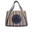 Logo Stripe Tote Bag - STELLA MCCARTNEY - MISHMASH