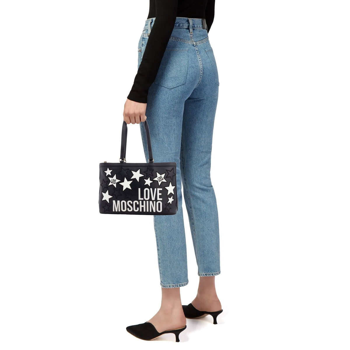 Love Moschino Logo and Stars - LOVE MOSCHINO - MISHMASH