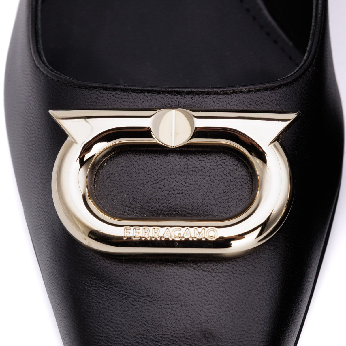 Maxi Gancini Square-Toe - SALVATORE FERRAGAMO - MISHMASH