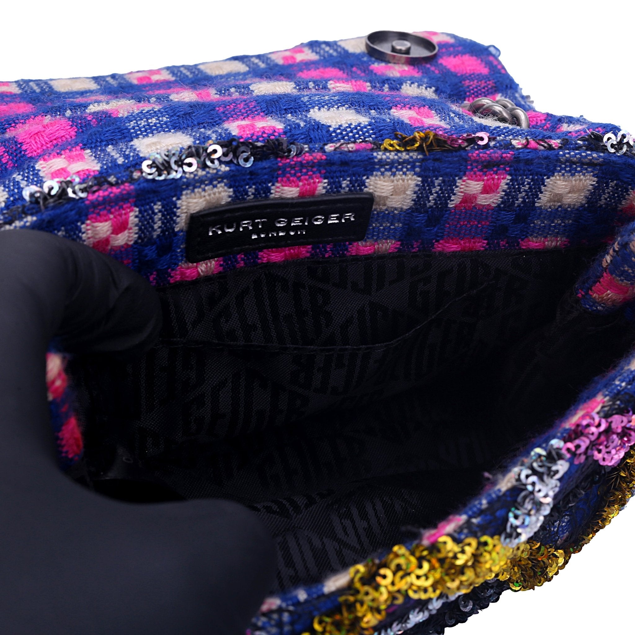 Mini Kensington Sequined - KURT GEIGER - MISHMASH