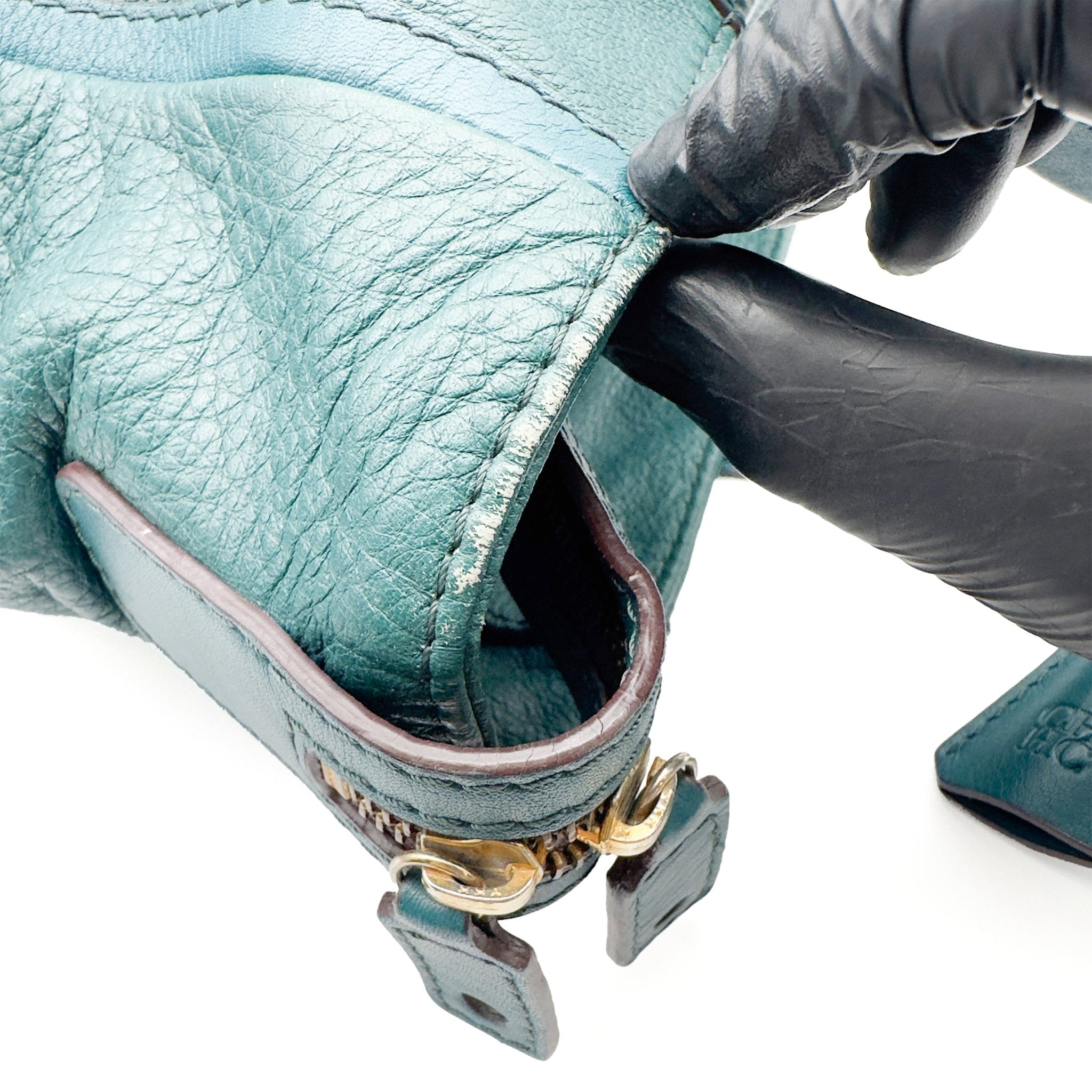 Monogram Leather Locked Tote Bag - CAROLINA HERRERA - MISHMASH