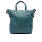 Monogram Leather Locked Tote Bag - CAROLINA HERRERA - MISHMASH