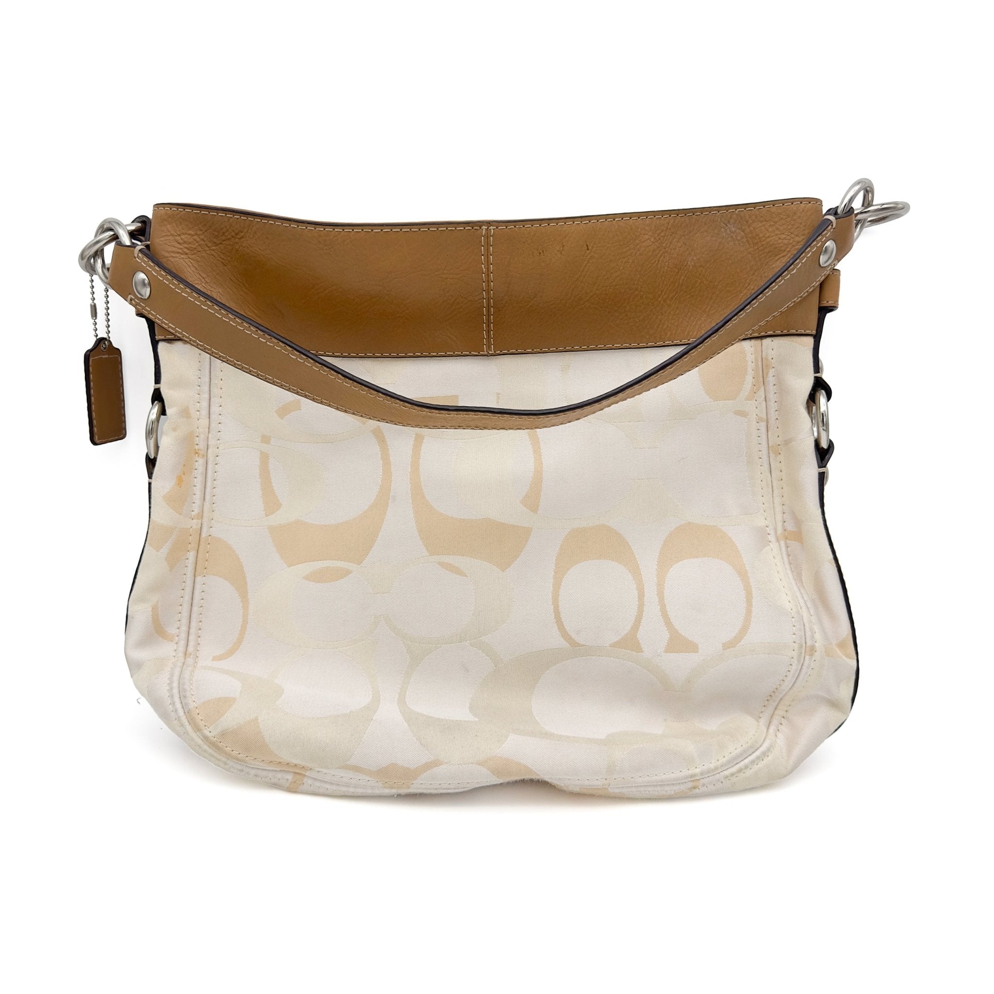 Monogrammed Shoulder Bag - COACH - MISHMASH