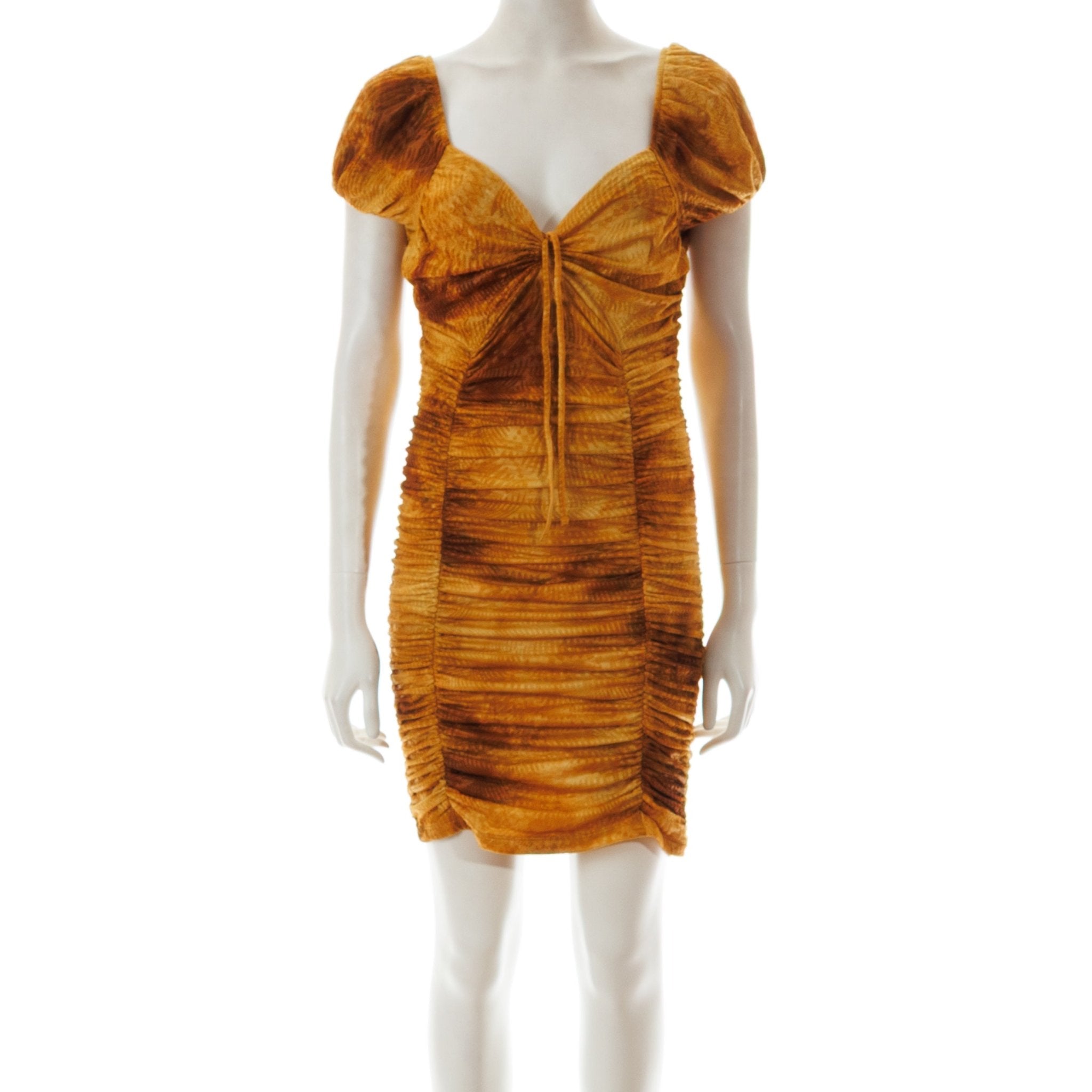 forever 21 dresses gold Preloved Full length slinky sexy dress Size:A/B (4-6) Halterneck Sweetheart Mini Dress