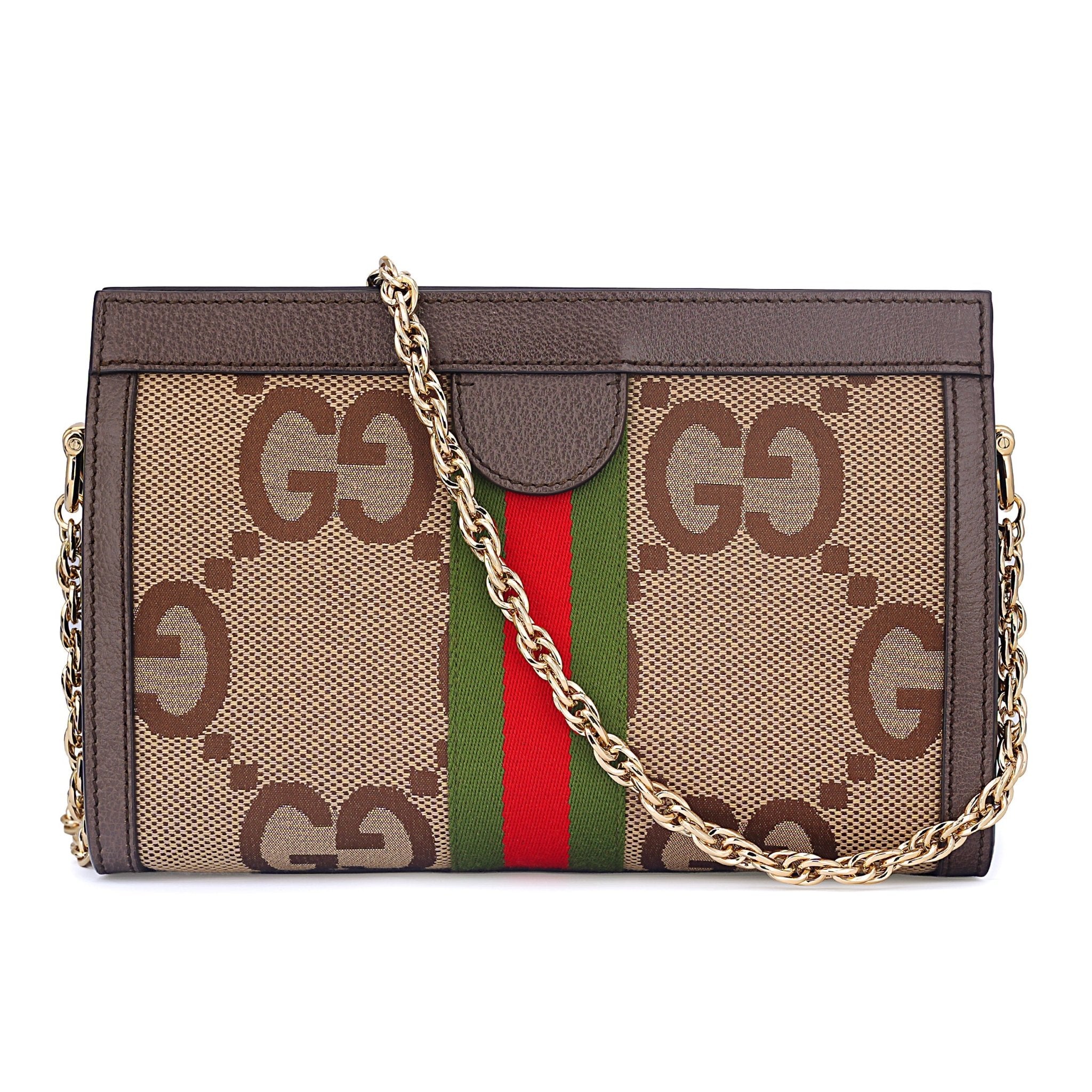 Ophidia Chain Jumbo GG - GUCCI - MISHMASH