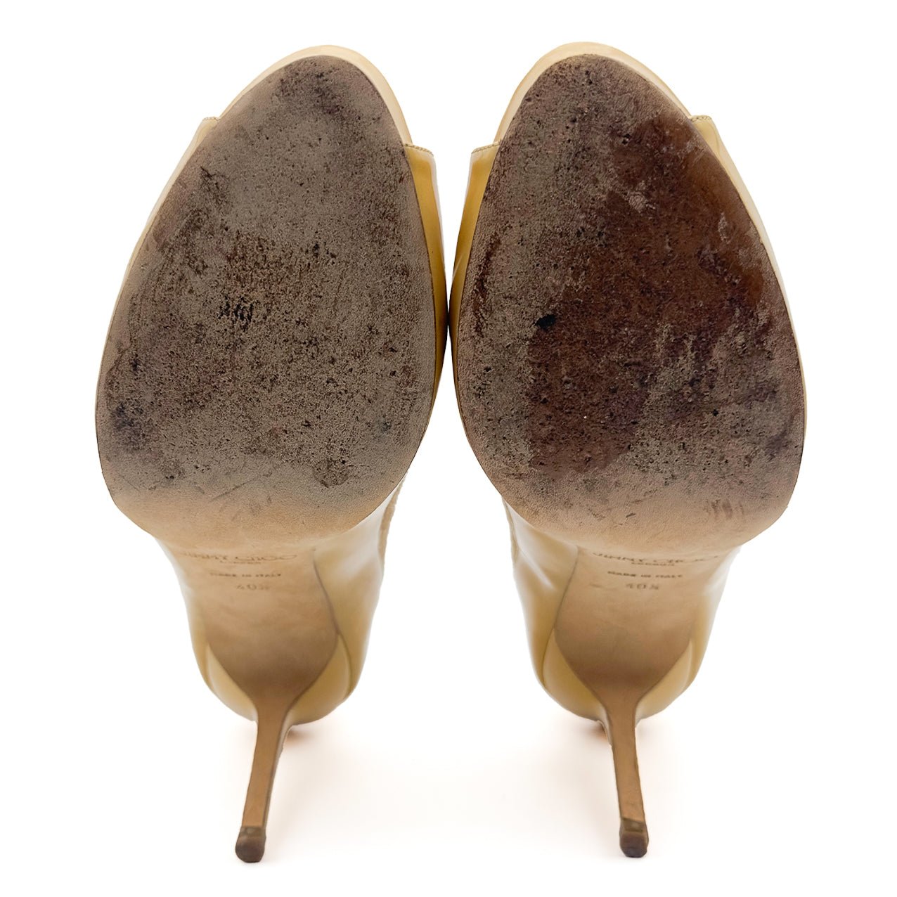 Patent Leather Peep Toe - JIMMY CHOO - MISHMASH