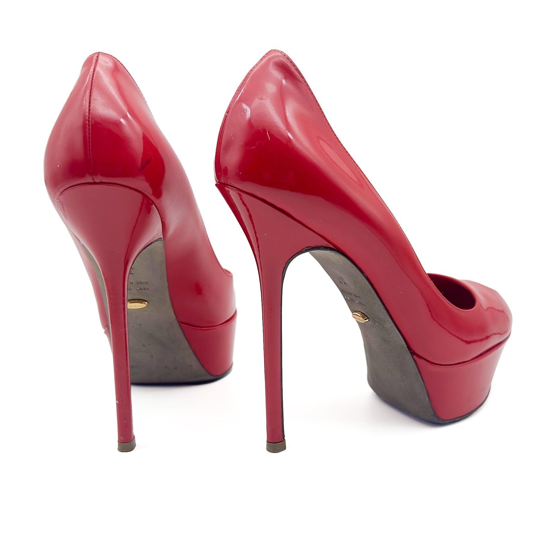 Patent Leather Pumps - SERGIO ROSSI - MISHMASH
