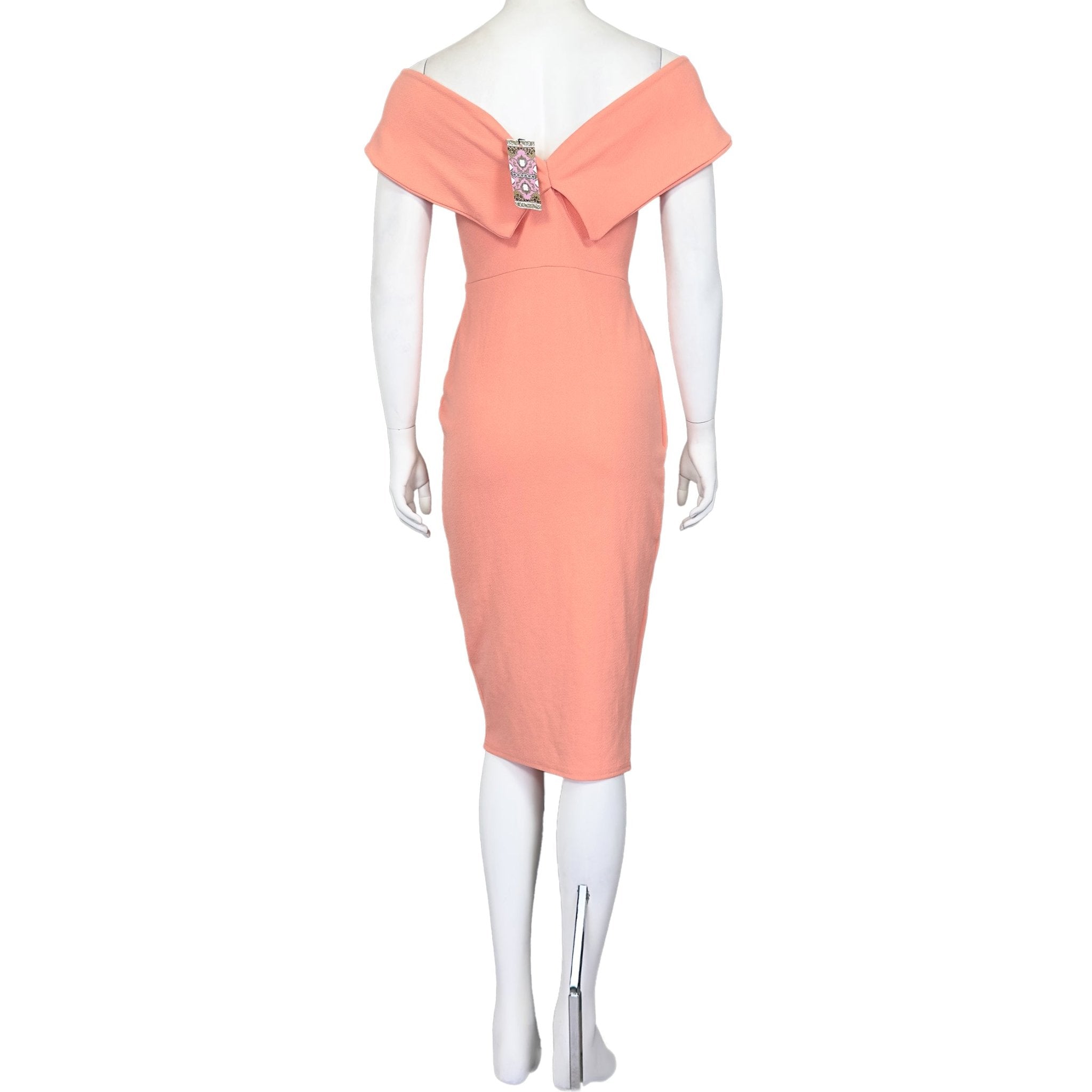 Peachy But Posh - bohoo Dress - MISHMASH