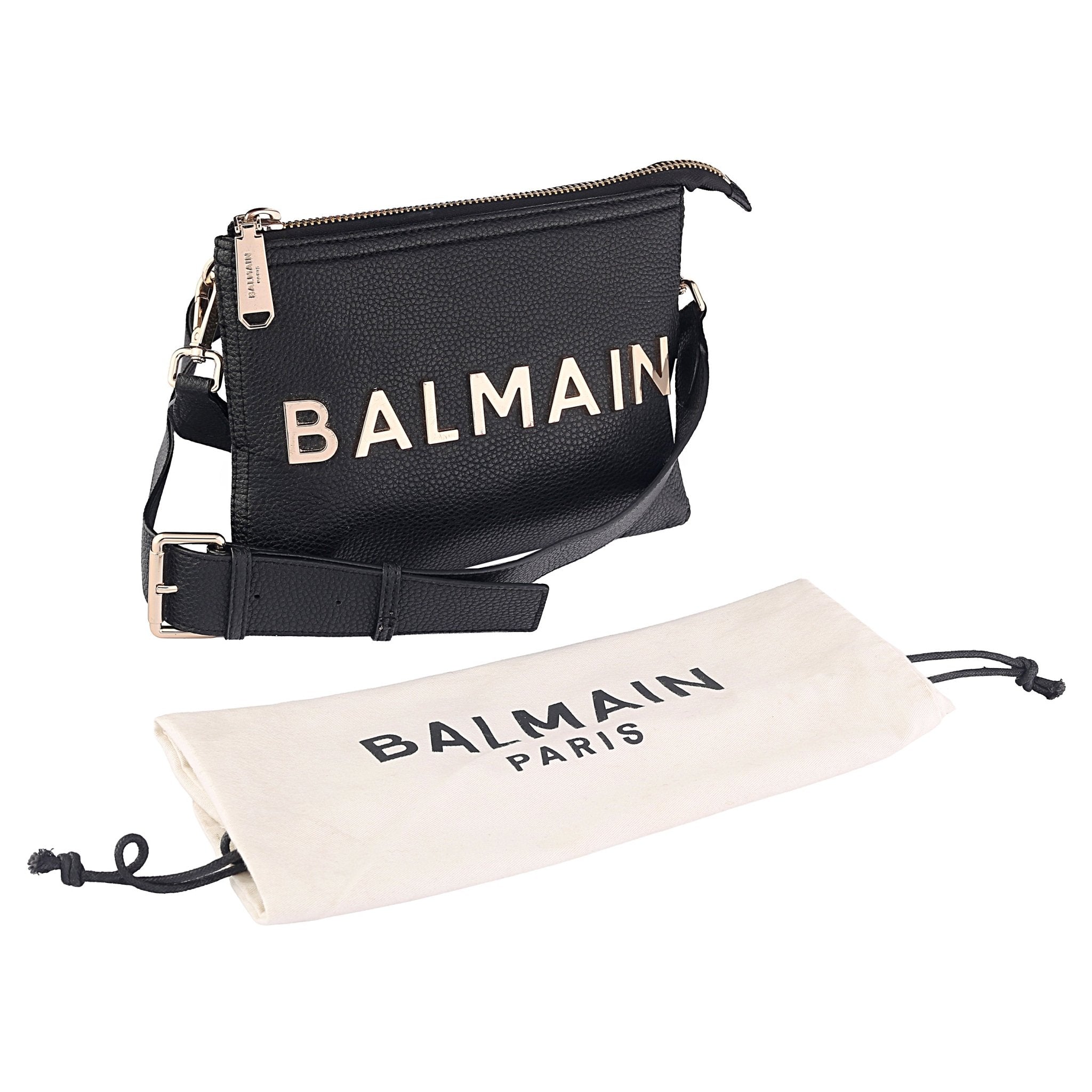 Pebbled Leather - BALMAIN - MISHMASH