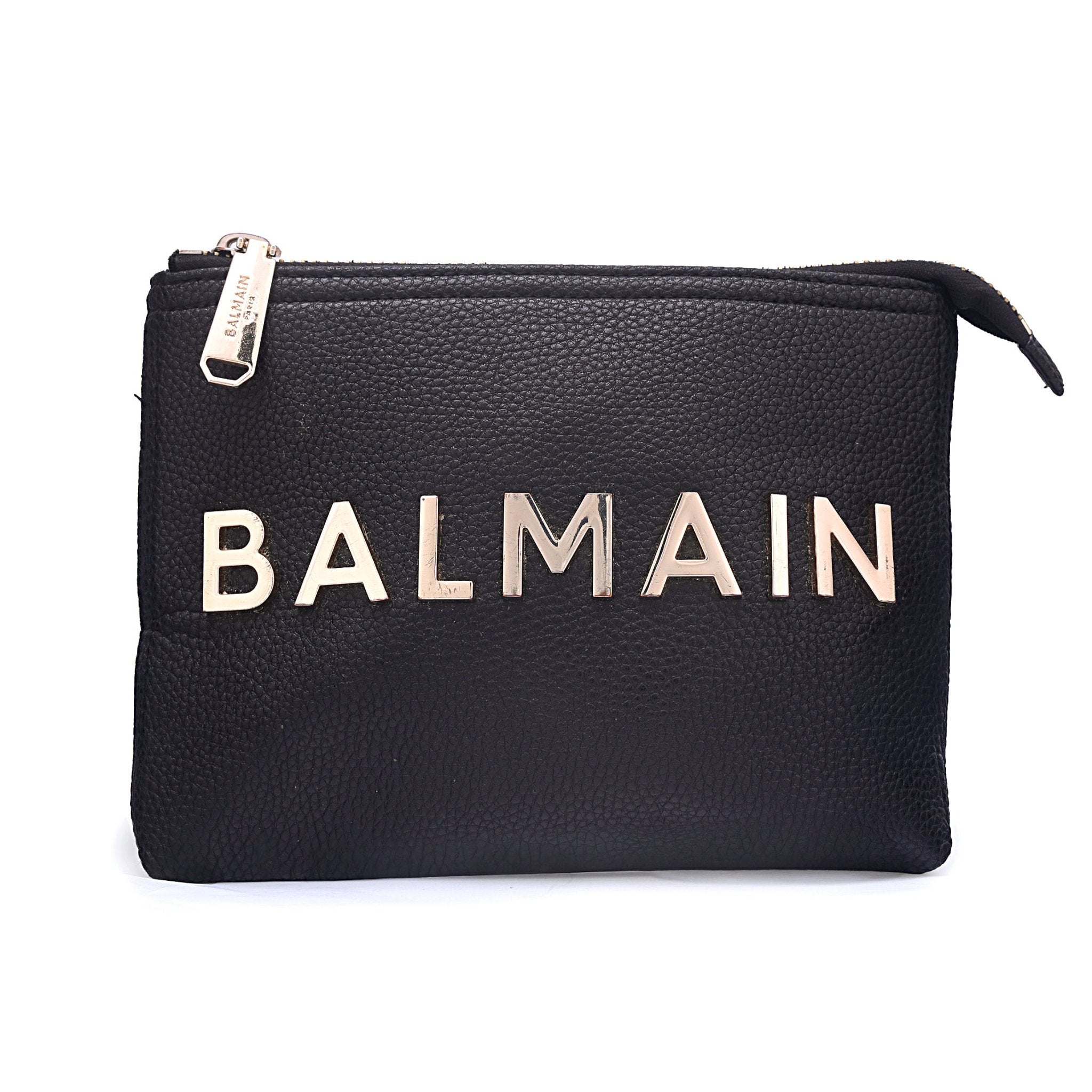 Pebbled Leather - BALMAIN - MISHMASH