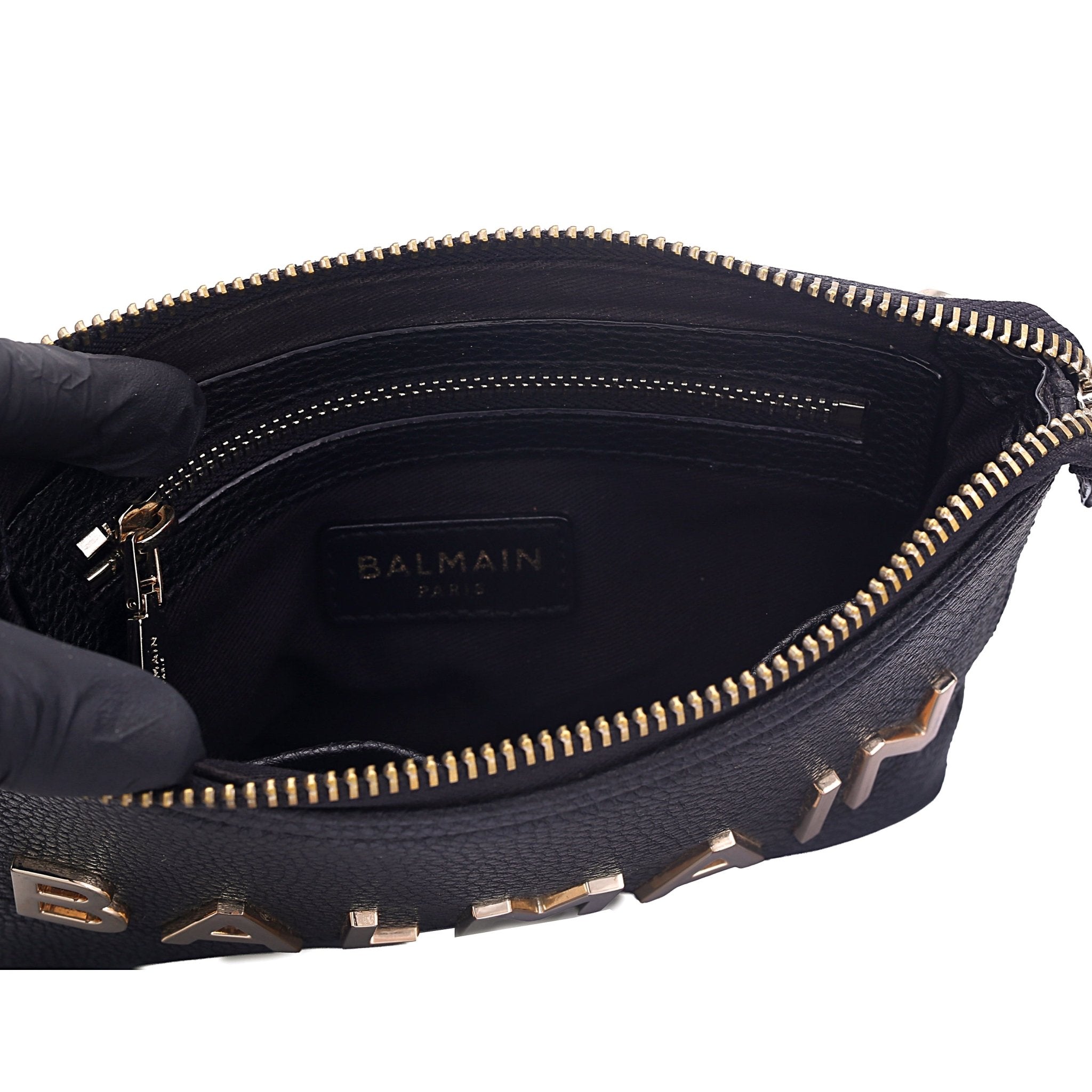 Pebbled Leather - BALMAIN - MISHMASH