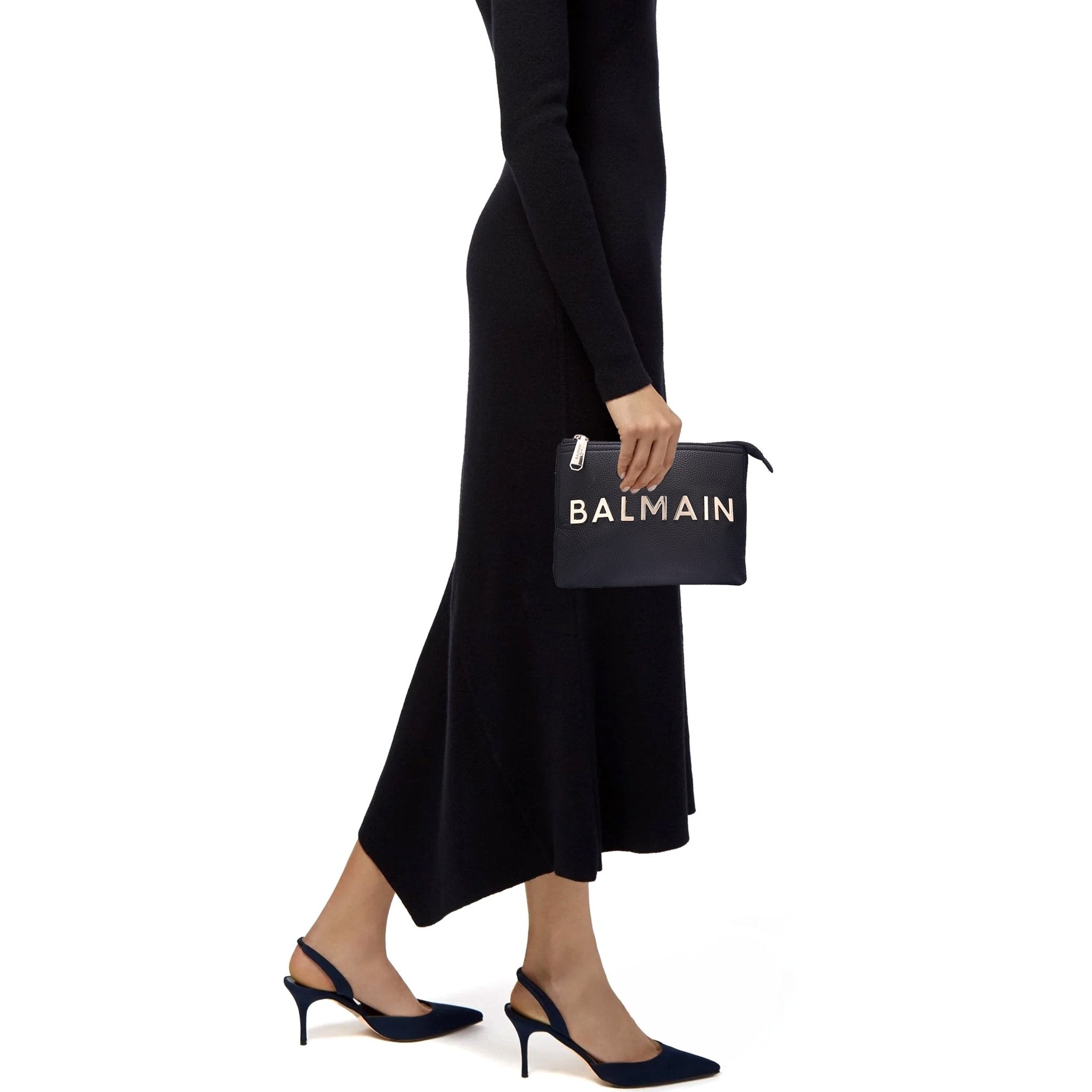 Pebbled Leather - BALMAIN - MISHMASH