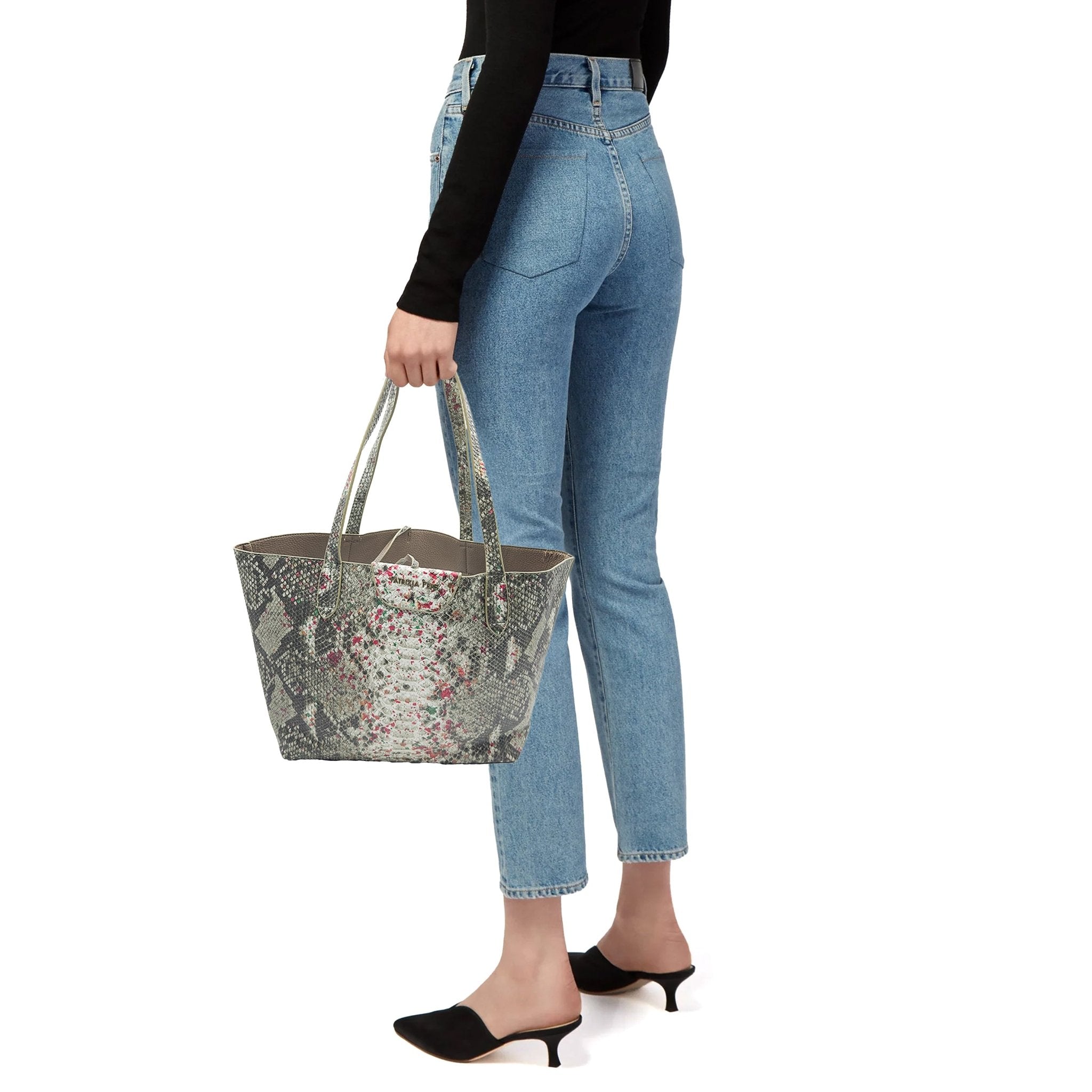 Python Shopping Bag - PATRIZIA PEPE - MISHMASH