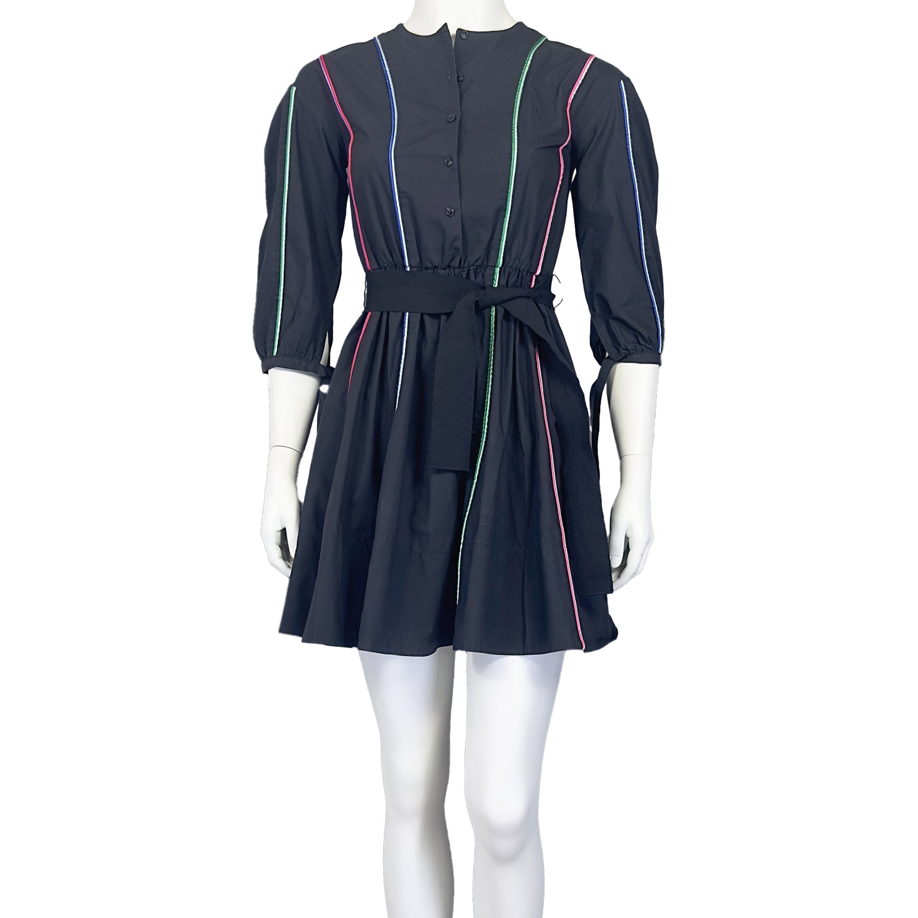 Rainbow Strobe - maje Dress - MISHMASH