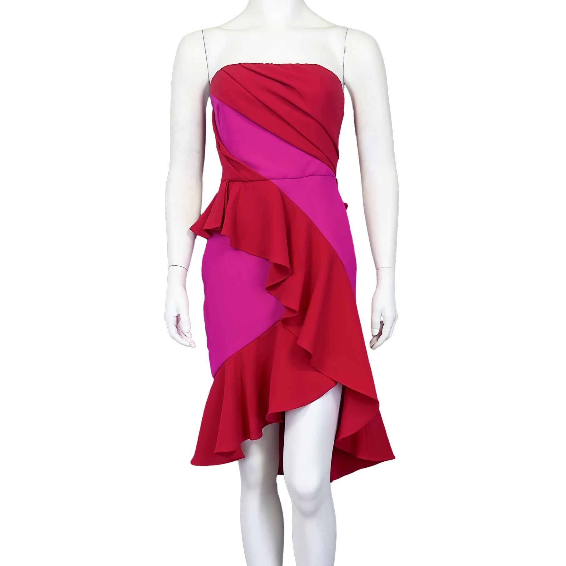 Red - Y Or Not - MARCHESA NOTTE Dress - MISHMASH