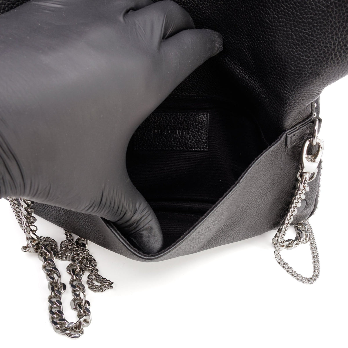 Rock Grained Leather Studs - ZADIG & VOLTAIRE - MISHMASH