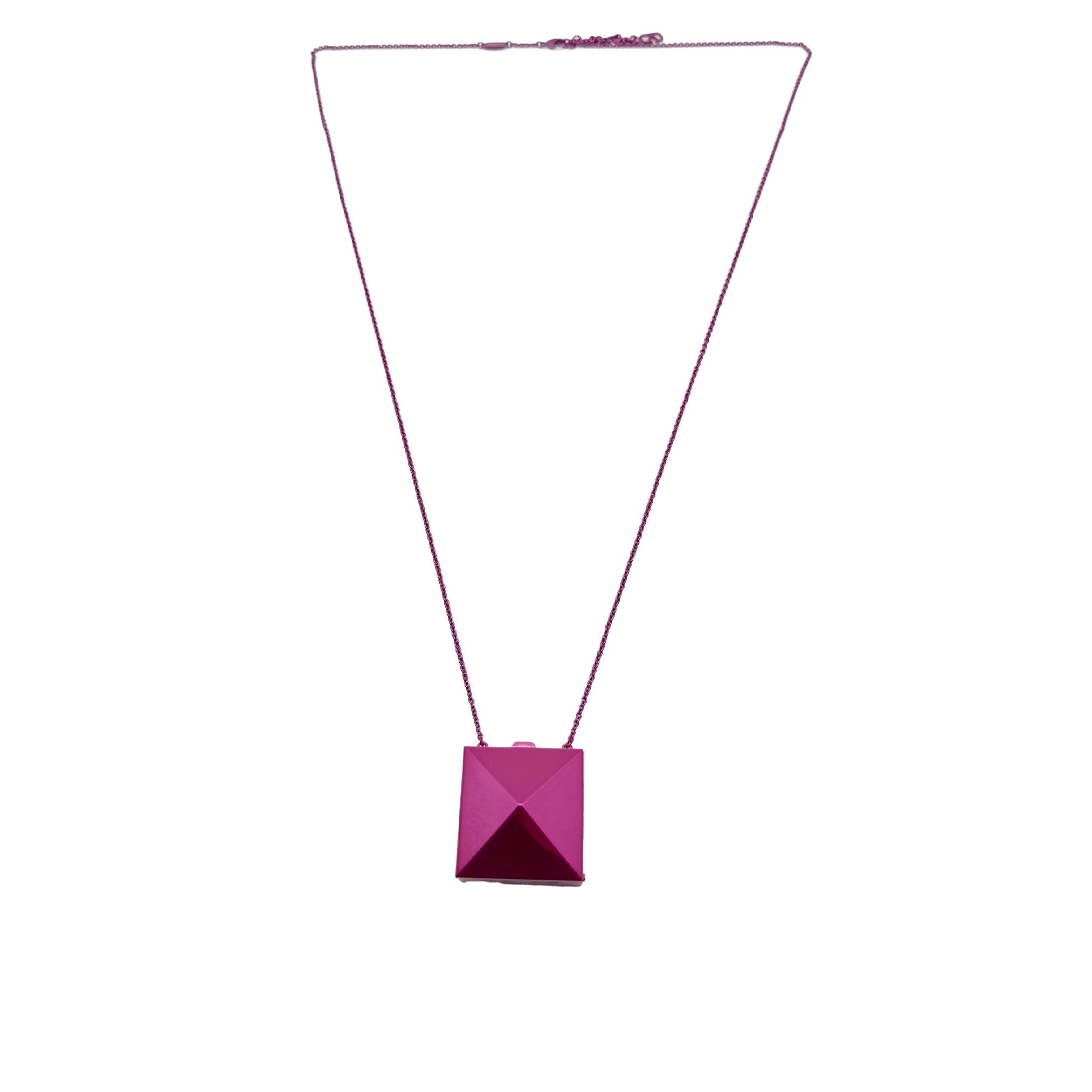 Rockstud Mirror Box Necklace - VALENTINO - MISHMASH