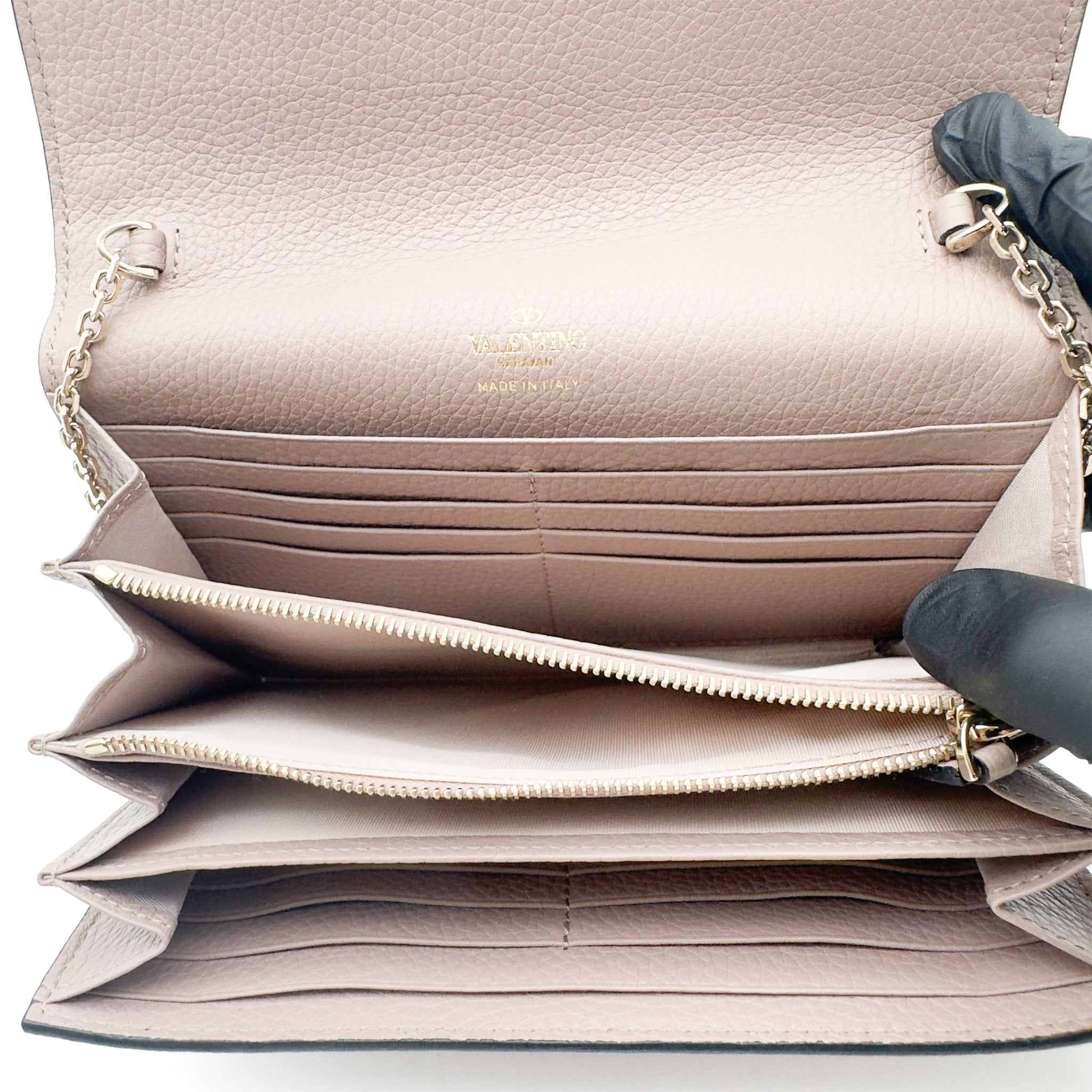Rockstud Pebbled-Leather - VALENTINO - MISHMASH
