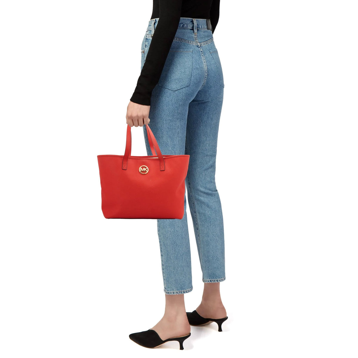 Saffiano Leather Tote - MICHAEL KORS - MISHMASH