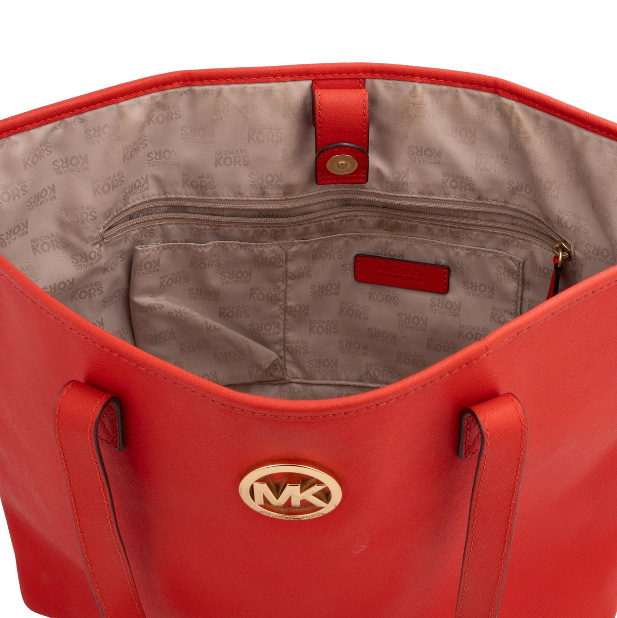 Saffiano Leather Tote - MICHAEL KORS - MISHMASH