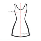 Carmine Glow - Pop Line Dress - MISHMASH