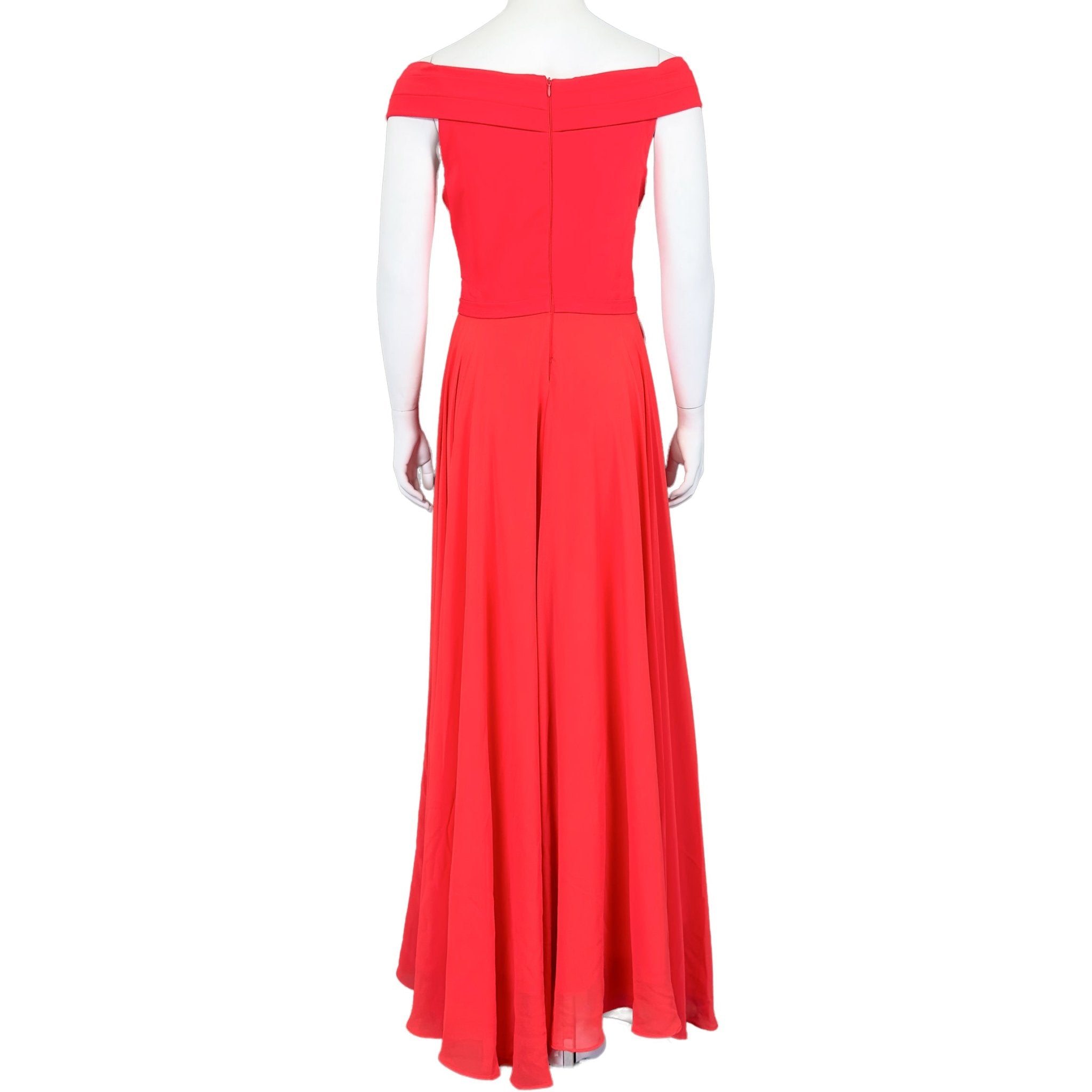 Carmine Glow - Pop Line Dress - MISHMASH