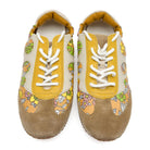 Serif Floral Sneaker - Tory Burch - MISHMASH