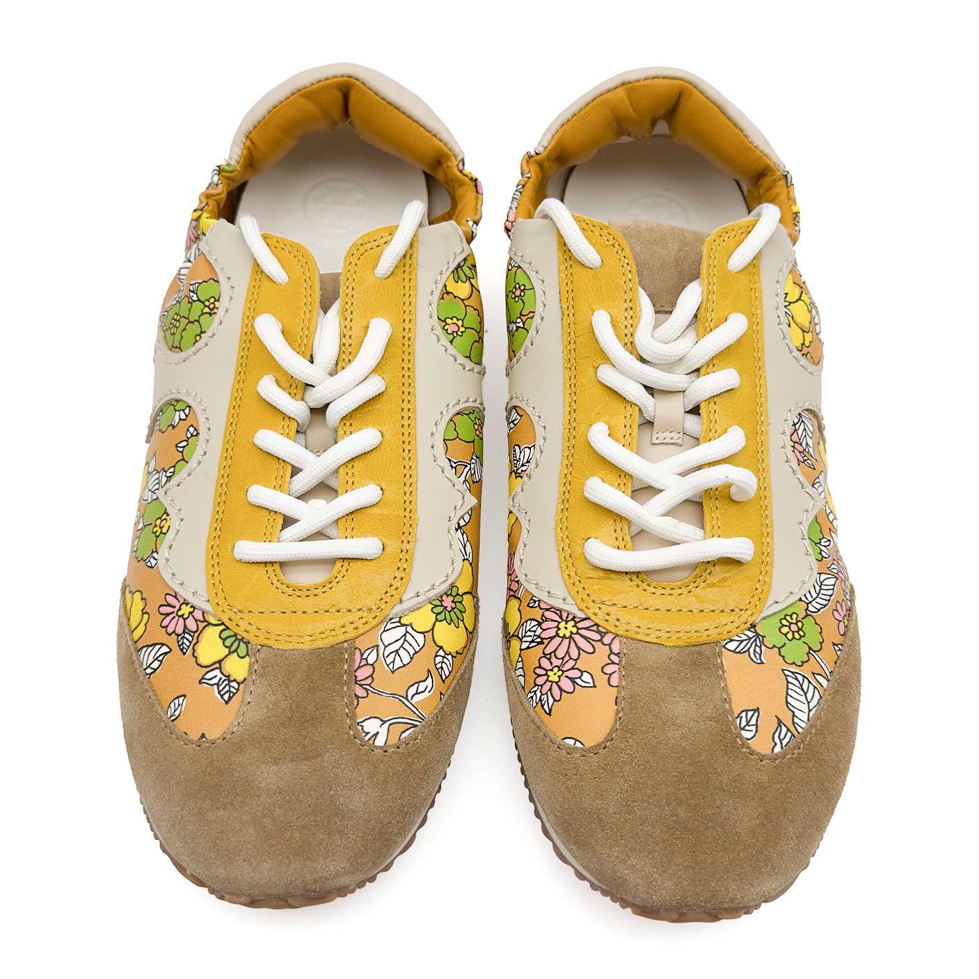 Serif Floral Sneaker - Tory Burch - MISHMASH