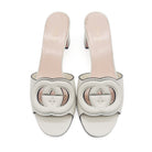 Slide Sandals With Interlocking G - Gucci - MISHMASH
