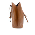 Studded Leather Lennox Tote - Polo Ralph Lauren - MISHMASH